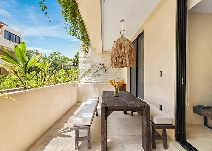 Apartment 5 Stars Luxury Retreat Rooftop Pool Whirlpool Tub Tulum